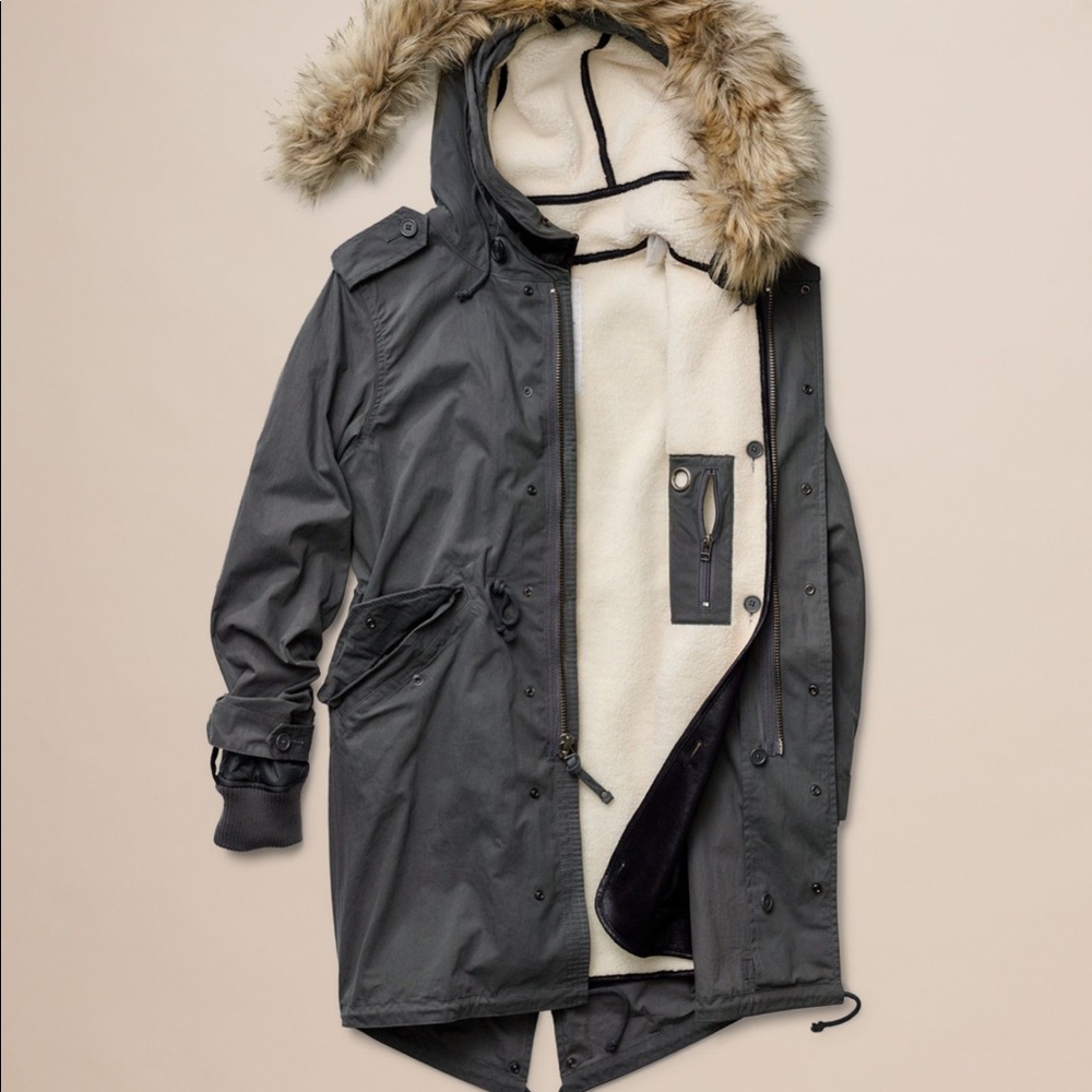 Aritzia Autonomy Parka Coat Utility Jacket - Picture 2 of 7